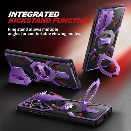 Image of TONGATE for Samsung Galaxy S26 Ultra Case with Magnetic Stand, Purple