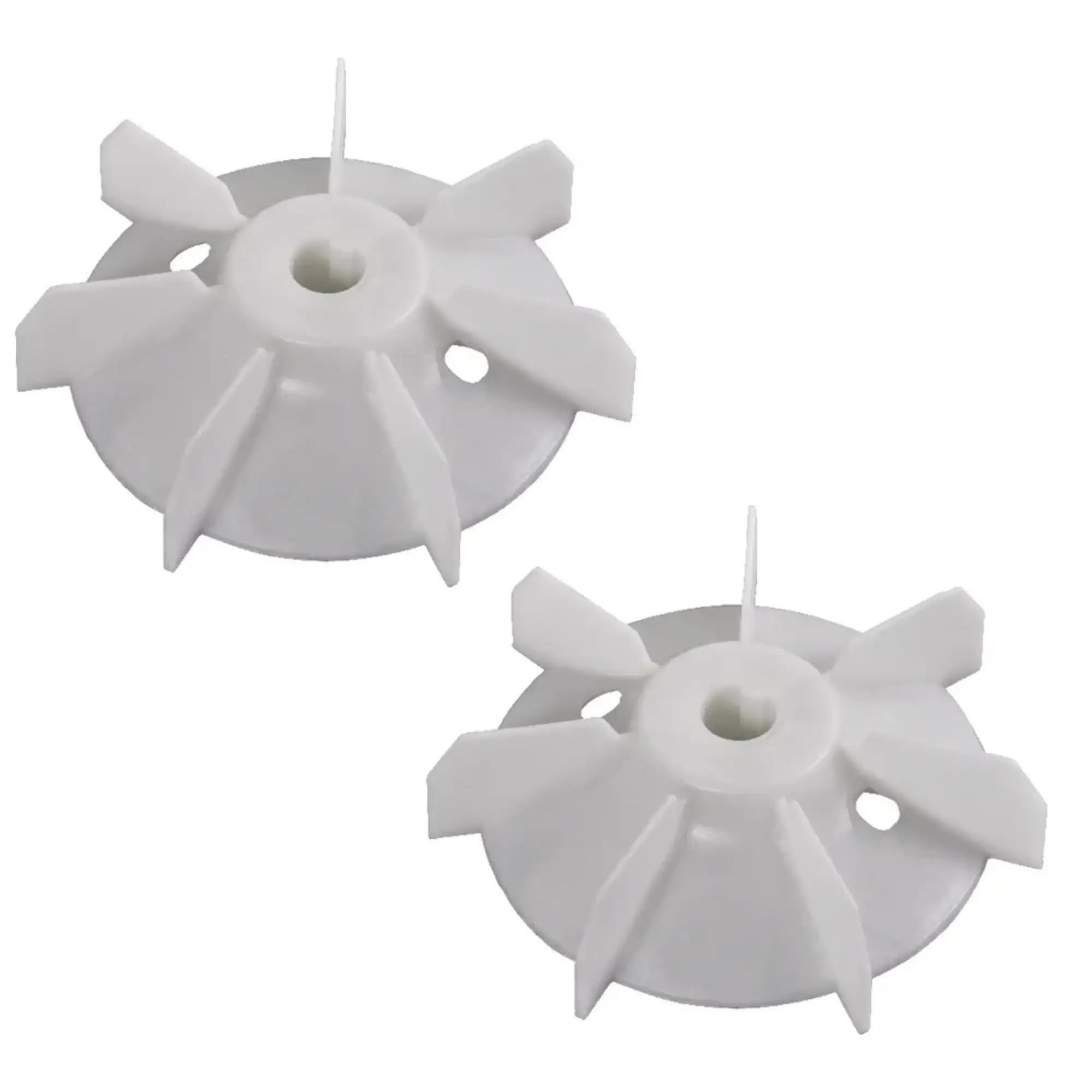 cyclingcolors 2x ventola motore elettrico plastico ventilatore ventole girante compressore elettropompa, 130mm x 19,2mm