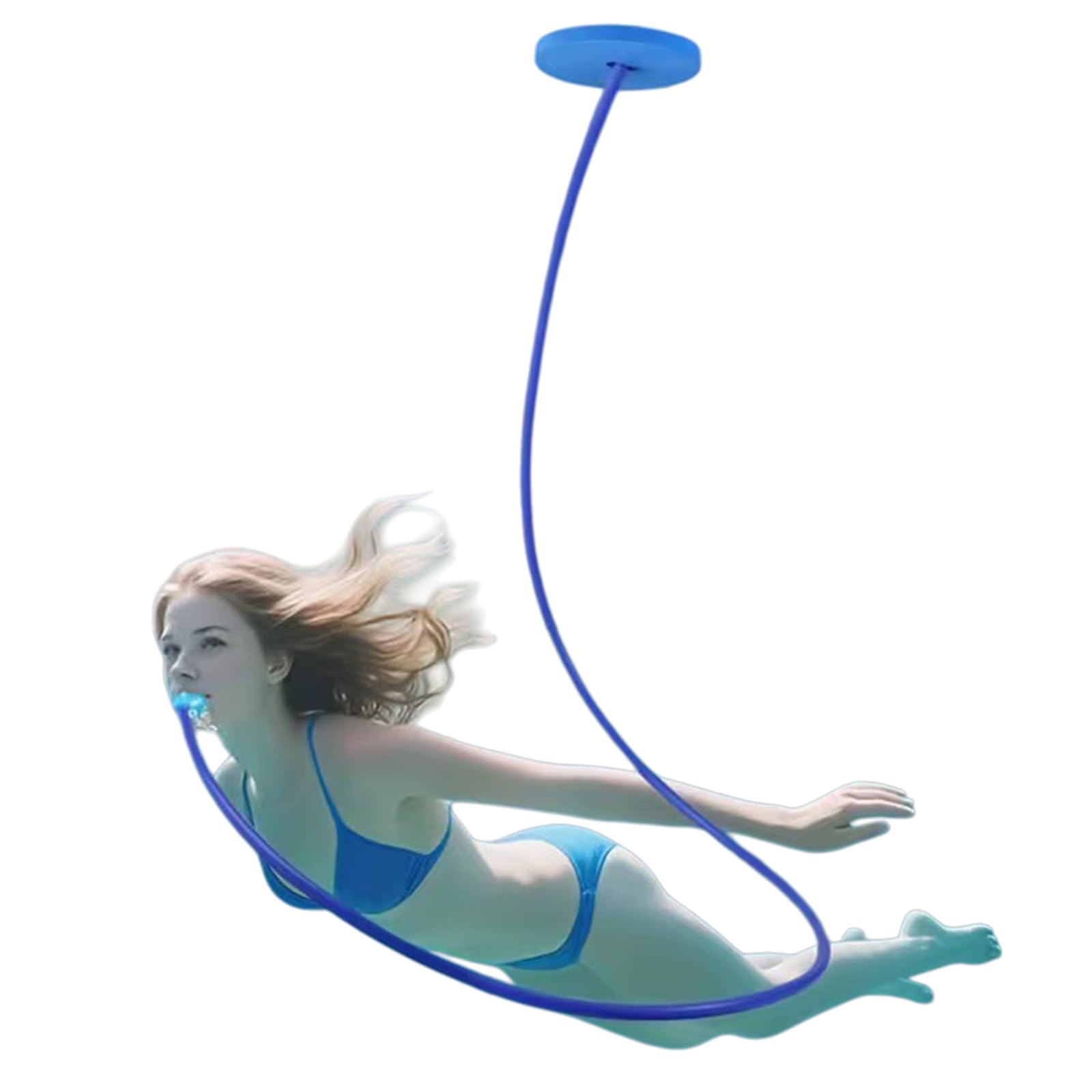 Tubo de respiración subacuática, tubo ergonómico para buceo, aparato portátil para adultos, ideal para actividades de natación y camping