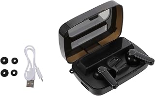 UKCOCO 1 Conjunto De Fones De Ouvido Para Execução De Fones De Ouvido Estéreo Em Fones De Ouvido Fones De Ouvido Fones De Ouvido Portáteis Mini Fone De Ouvido Componente Eletrônico Preto