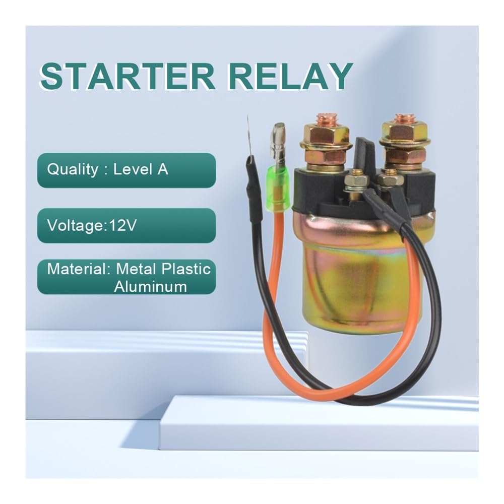 Relè Solenoide Avviamento Solenoide relè di avviamento per moto d'acqua da 15 CV, 30, 40, 50, 60, generatore a benzina a 4 tempi per accessori motore CH440