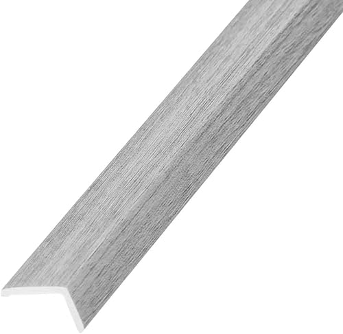 Miniatura 29 de OUZUGIE WPC Paneles de Pared de Listones Acústicos, Paquete de 8 de 96 x 6 Pulgadas Paneles de Pared 3D para Decoración de Pared Interior, Sala de