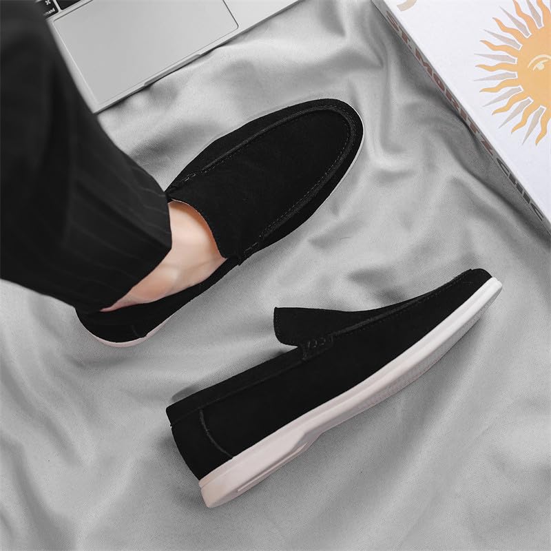 Santimon Mocassins masculinos de camurça, sem cadarço, casual, sola lisa, confortável, para dirigir e escritório em promoção! Veja a oferta e mais achadinhos de Sapatos 7 Hoje é o melhor dia para comprar Santimon Mocassins masculinos de camurça, sem cadarço, casual, sola lisa, confortável, para dirigir e escritório com aquele preço maroto! Promoção! Aproveite a oferta! 7