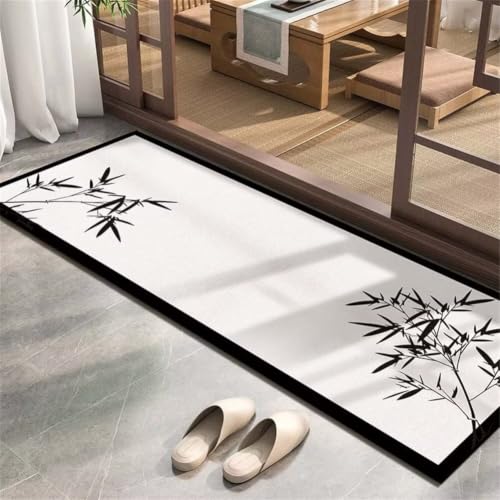 Bathroom mat lavable antidérapant et absorbant pour salle de bain