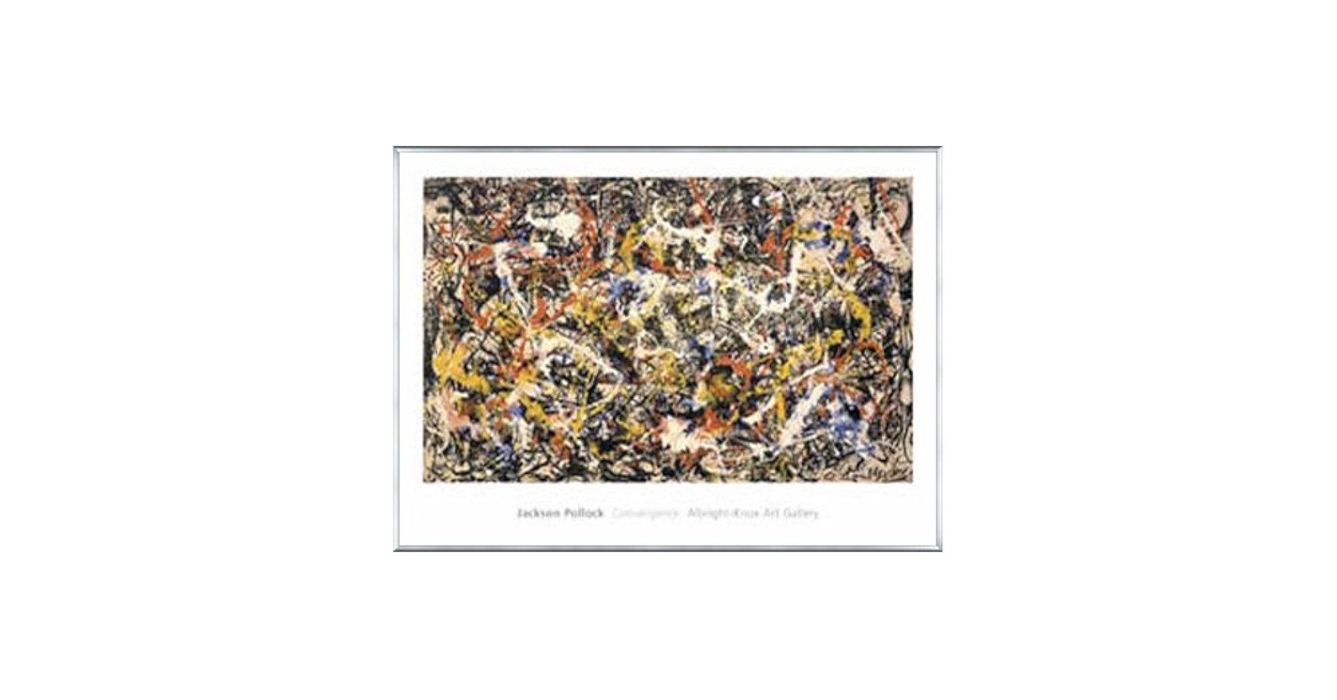 額装品/Convergence（ジャクソン ポロック）pollock