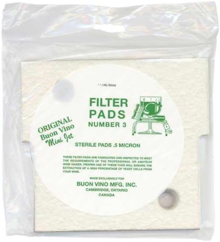 Mini Jet Filter Pads - Sterile No 3