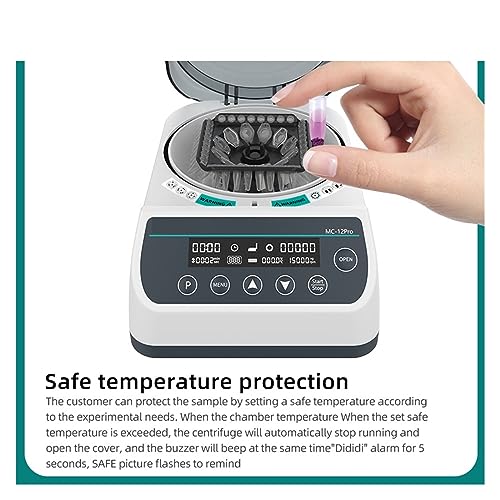 Micro centrífuga PCR digital de laboratorio y plasma PRP MC-7Pro de 7000rpm 5