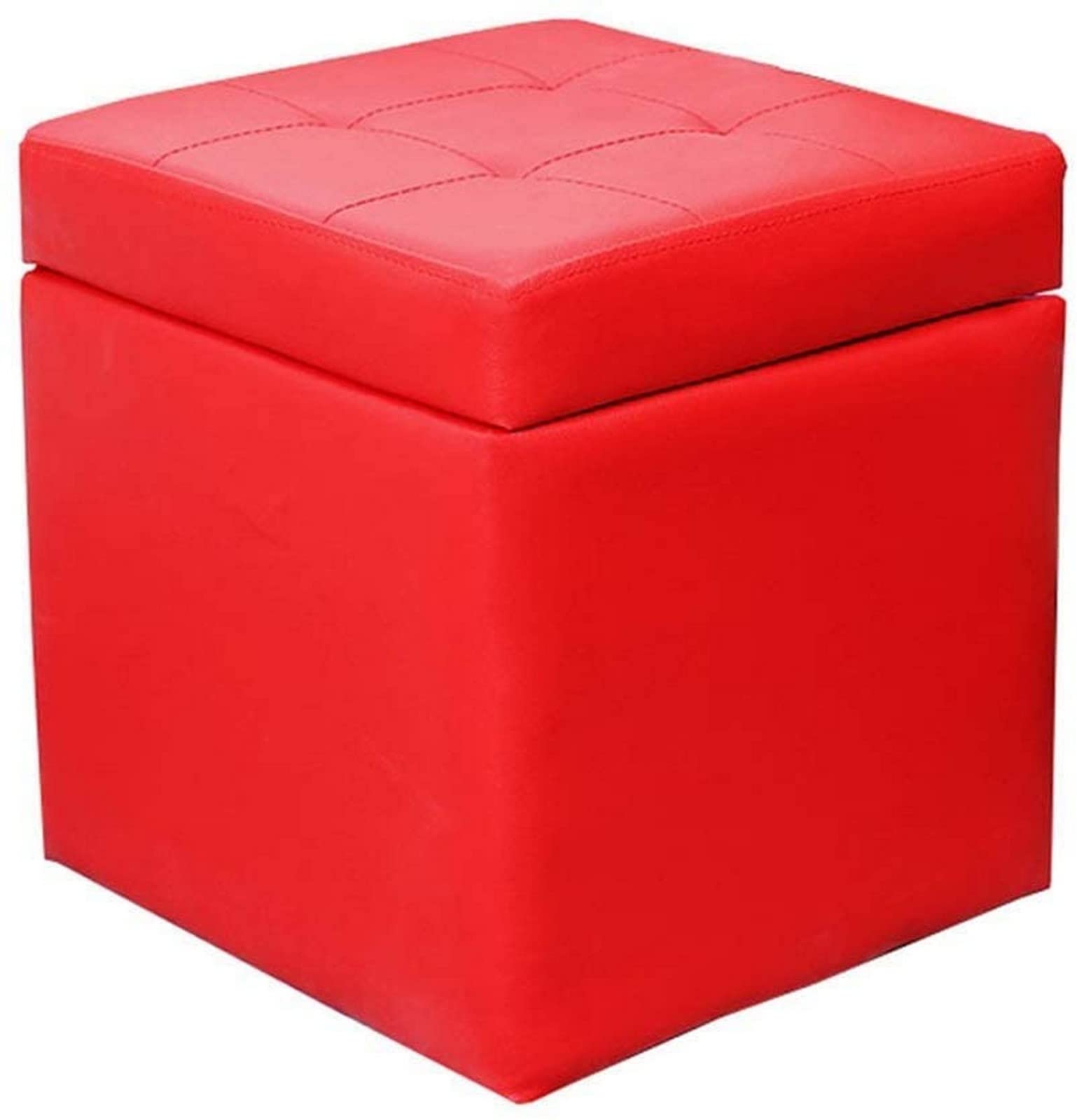 Repose-pieds canapé rembourré avec pouf rangement bois salon chic