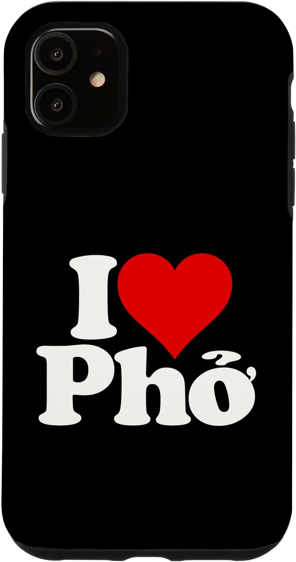 I LOVE HEART PHO NODLES VIETNAMESE SOUP FOOD スマホケース iPhone 11 用