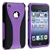 PURPLE 3PIECE HARD CASE COVER FOR iPhone 3G 3GS S NEW