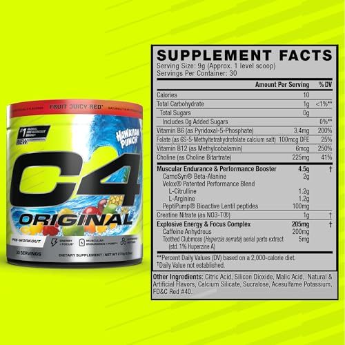 Save 56% on C4 Original Pre Workout Powder - 30 Servings - Image 6