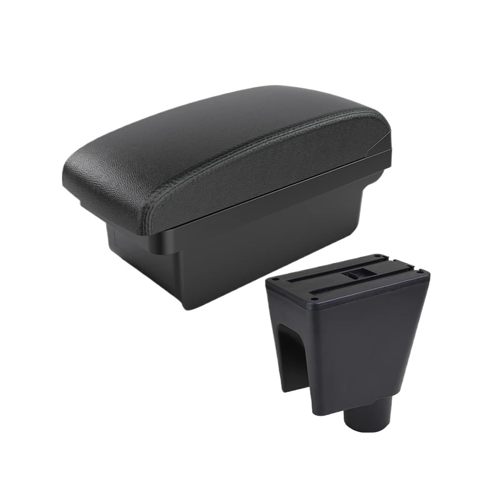 Ggwqoops Car Armrests For Chevrolet For Spark III For Aveo For T200 Armrest Box Car Storage Accessories Interior Details Armrest Box(A2 Black line NO USB)