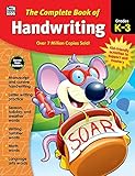 Carson Dellosa Complete Book of Handwriting Workbook for Kids—Grades K-3 Manuscript and Cursive Handwriting, Writing Letters, Numbers, Seasons, Holidays, Weather, Language Arts, Math Words (416 pgs)