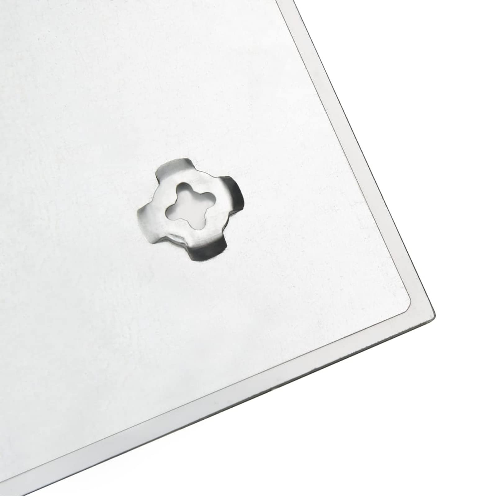 Naścienna tablica magnetyczna szklana 60 x 40 cm, tablica magnetyczna do wyświetlania liter magnetycznych, cyfr, zwierząt, poezji, słoików na przyprawy, notatek, zdjęć, nadaje się do lodówki,