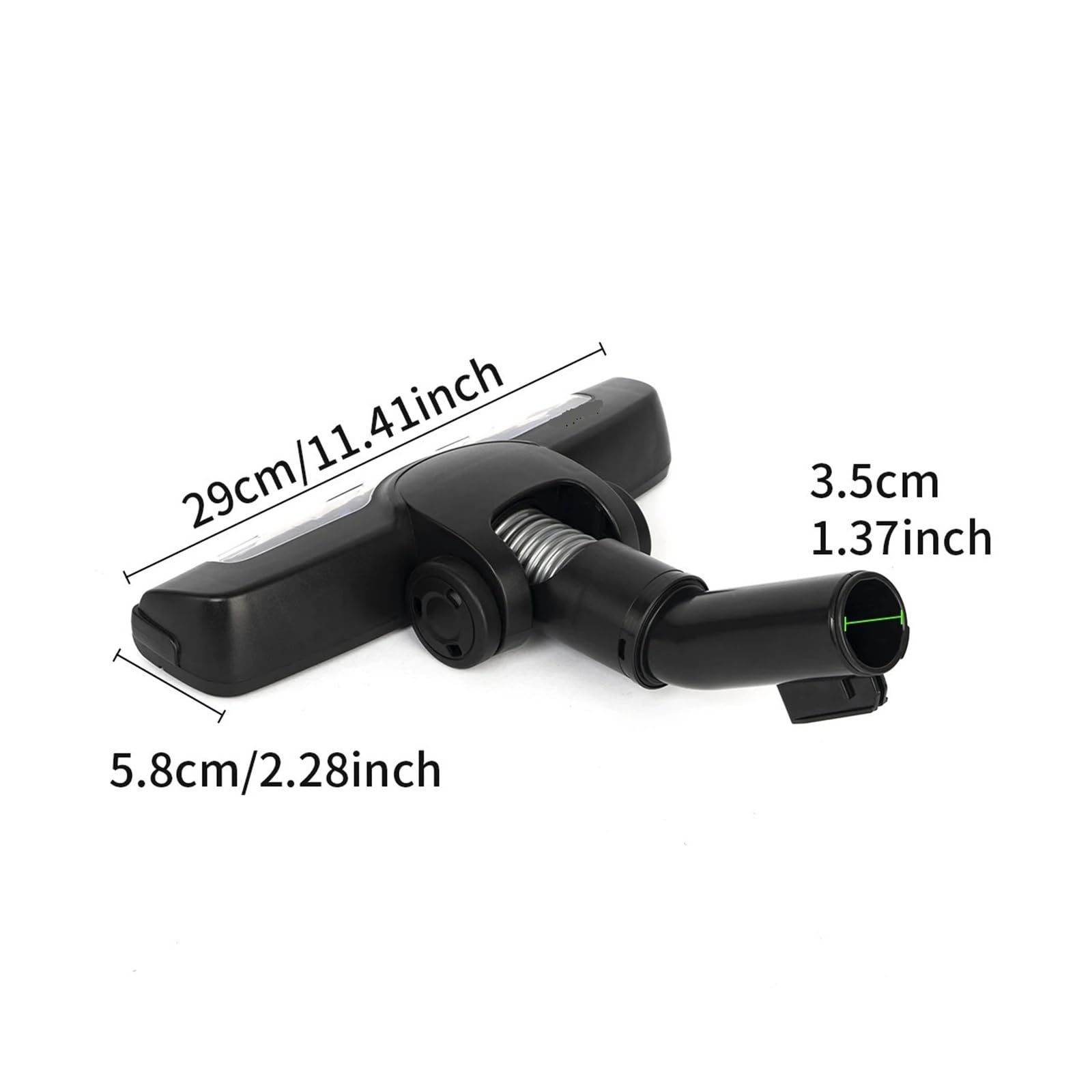 Accesorios de repuesto for cabezal de cepillo de aspiradora, 35/32mm