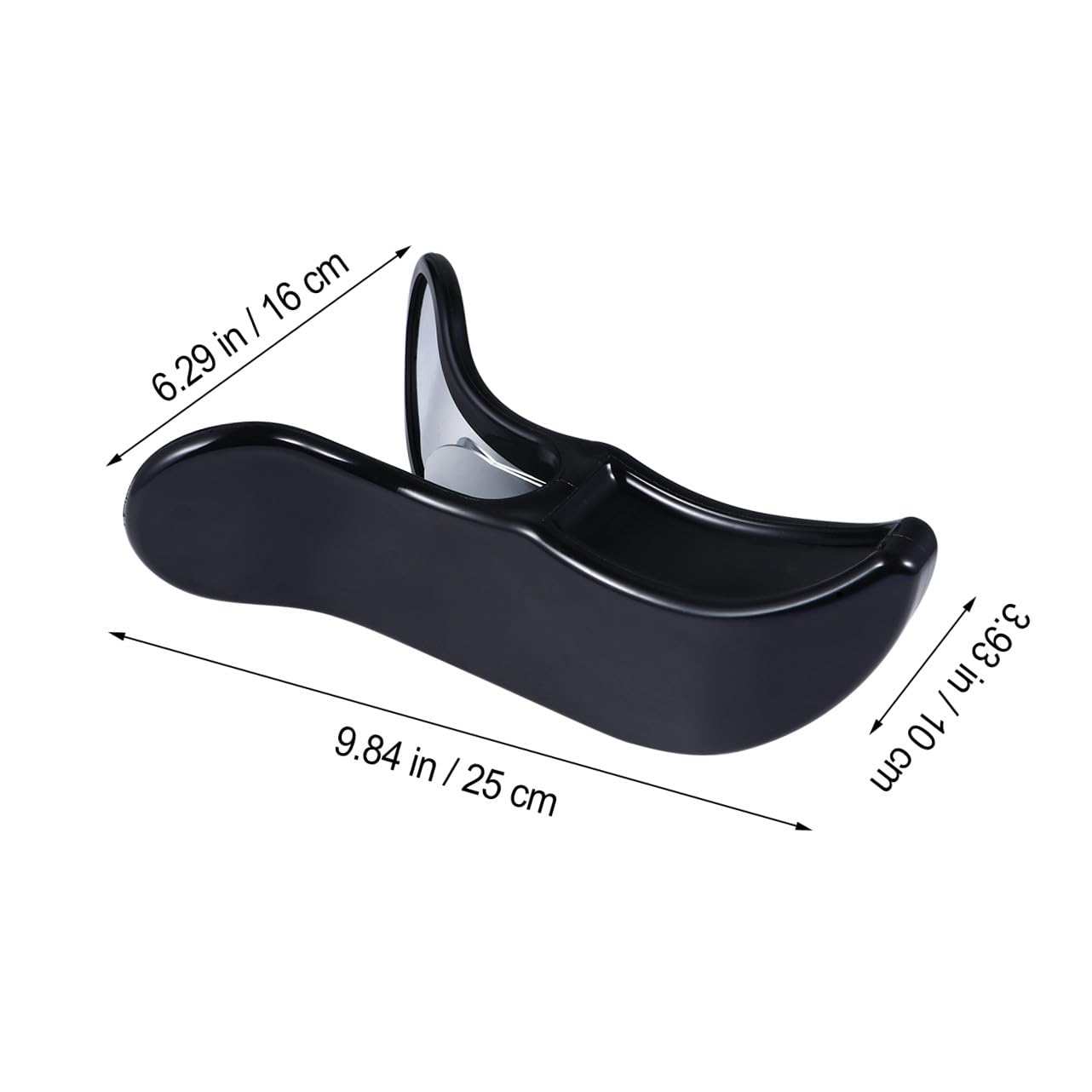 Gesäßtrainer Hüftmuskeltrainer aus Abs Schwarz, Leicht