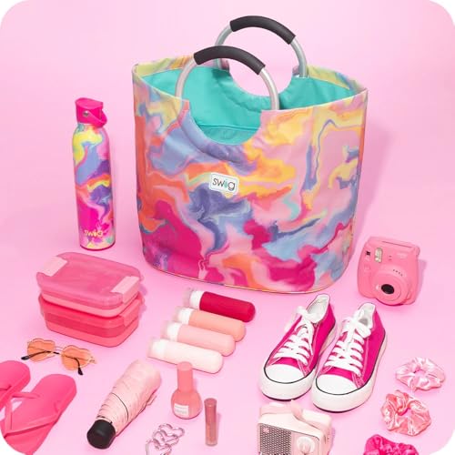 Image of Swig Life Loopi Tote Bag, Large, Lightweight, Waterproof Beach and Utility Bag
