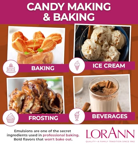 Image of LorAnn Oils Cinnamon Spice Emulsion & Flavoring For Baking