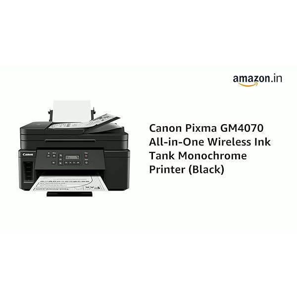Canon Pixma GM4070 AllinOne Wireless Ink Tank Monochrome Printer