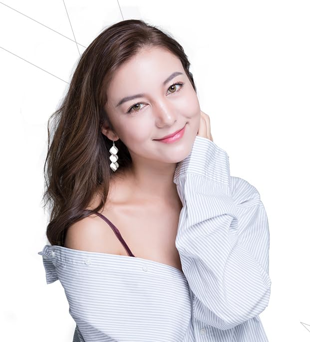 925 Sterling Silver Hooks Small Dangle Drop Earrings for Women Light Weight Tricolor Subtlety Small Fashion Dainty Perfect Jewelry for Gifts hypoallergenic Elegant Classical4