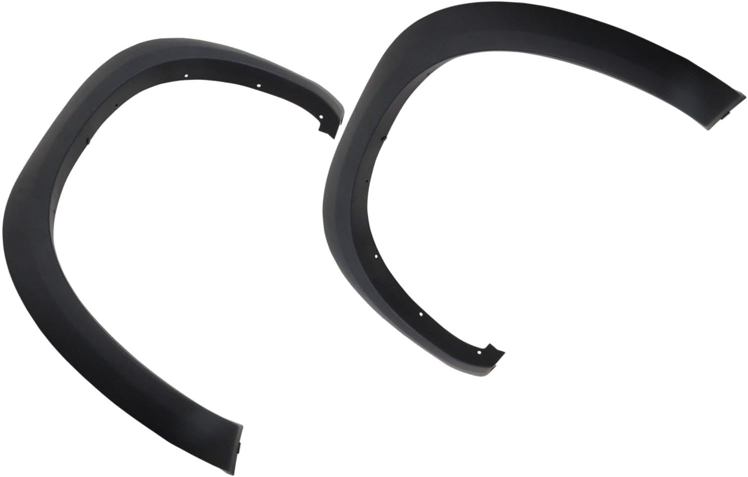 Pair Set of 2 Fender Flares Moulding Trim Wheel Opening Molding for Ram Truck