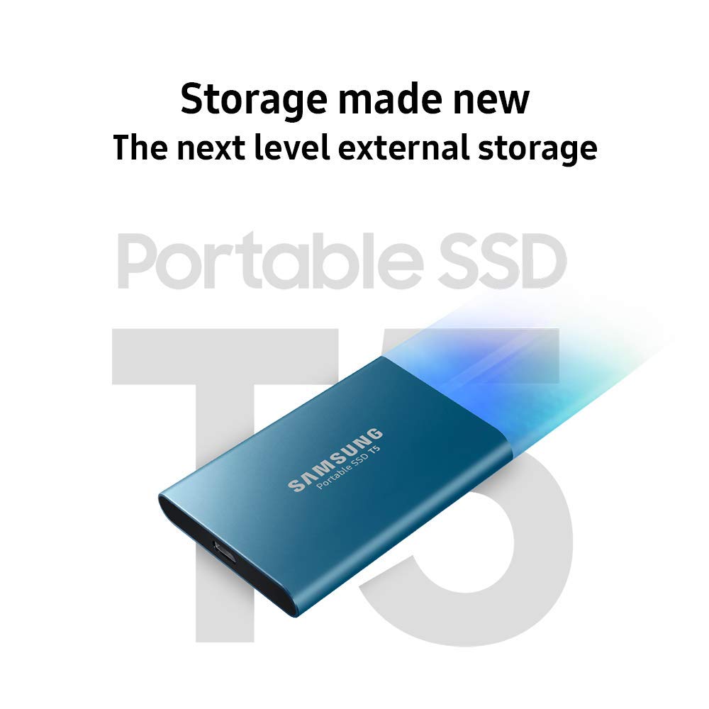 Amazon.com: Samsung T5 Portable SSD - 2TB - USB 3.1 External SSD 