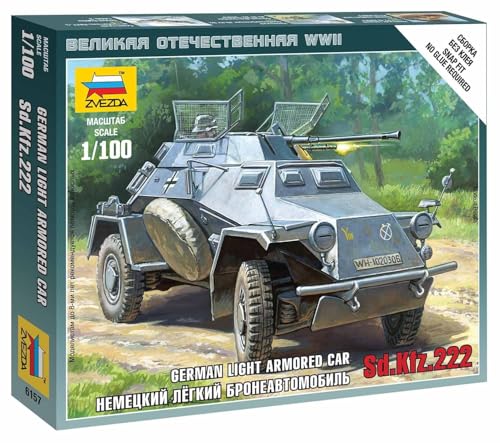 Zvezda Z6157 Model Building Tank Assault Rifle Model 222