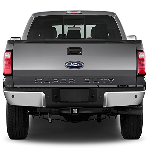 Ipick Image, Compatible With - Ford Built Ford Tough Uv Graphic Black Metal Face-Plate On Abs Plastic 2 Inch Tow Hitch Cover #TOP1