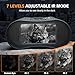 Night Vision Goggles, 4K HD Night Vision Binoculars with 7X Digital Zoom, 3'' HD Screen & Rechargeable Battery for Camping & Security, with 32GB TF Card for Photos and Videos, Gifts for Men Him Dad