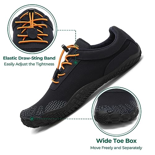 Miniatura 2 de SAGUARO Barefoot Hombre Mujer Zapatillas Minimalistas para Zero Drop Soles y Wide Tox Box,Gr.35-48 EU