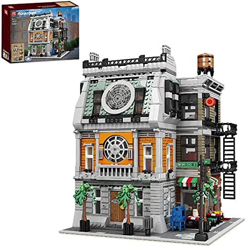 Modular Haus Bausteine Kit, 4 Ebenen Architektur Sanctum Sanctorum mit LED Beleuchtung, Häuser Konstruktionsspielzeug… – Bild 3