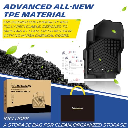 Image of Michelin Vehicle Mats for 2009-2021 Nissan Frontier Crew Cab (3 Piece)