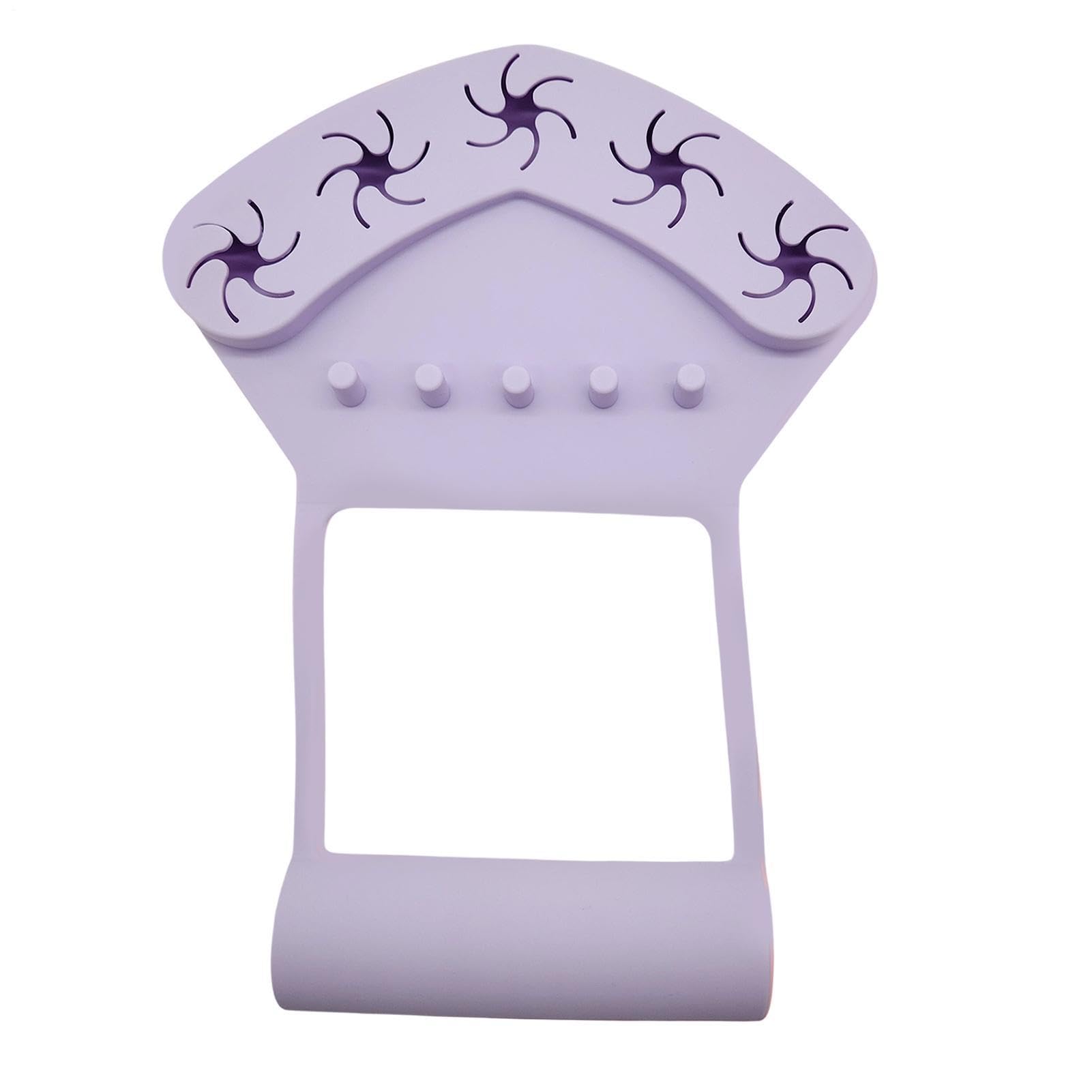 Tappetino in silicone da unghie delle mani Stazione per manicure unghie e | Supporto lucidatura unghie Per donne principianti, pittura unghie, saloni, feste e vacanze