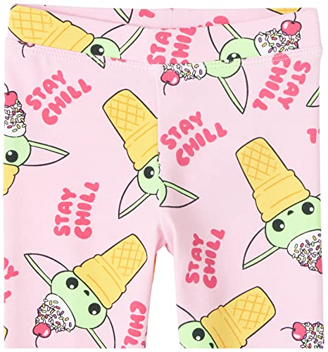 Image of Amazon Essentials Disney | Marvel | Star Wars | Frozen | Princess Girls and Toddlers' Cotton Stretch Leggings, Multipacks