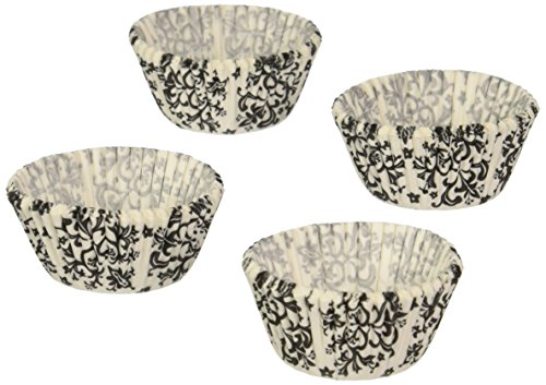 Wilton 100 Count Baking Cup, Mini, Damask