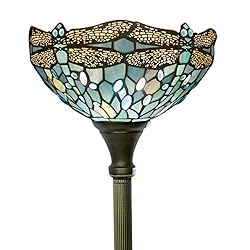teal standing lamp