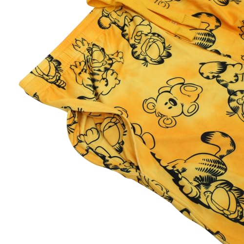 Bioworld Men's Adult Garfield Orange Sleep Pants- XX-Large2