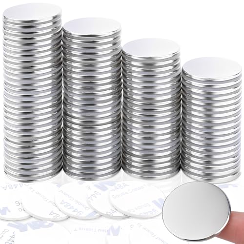 THQAE 50 Pcs plaquettes métalliques autocollantes pour Tonie, forte force magnétique pour un maintien sûr, idéal pour la décoration de chambre d'enfant et le rangement des figurines Tonie