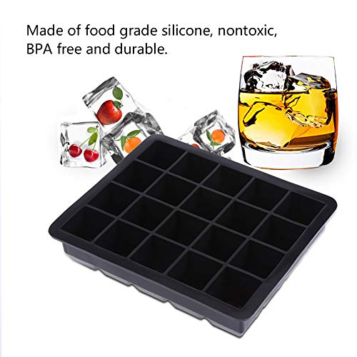 Molde de silicona para cubitos de hielo, 20 compartimentos miniatura 5