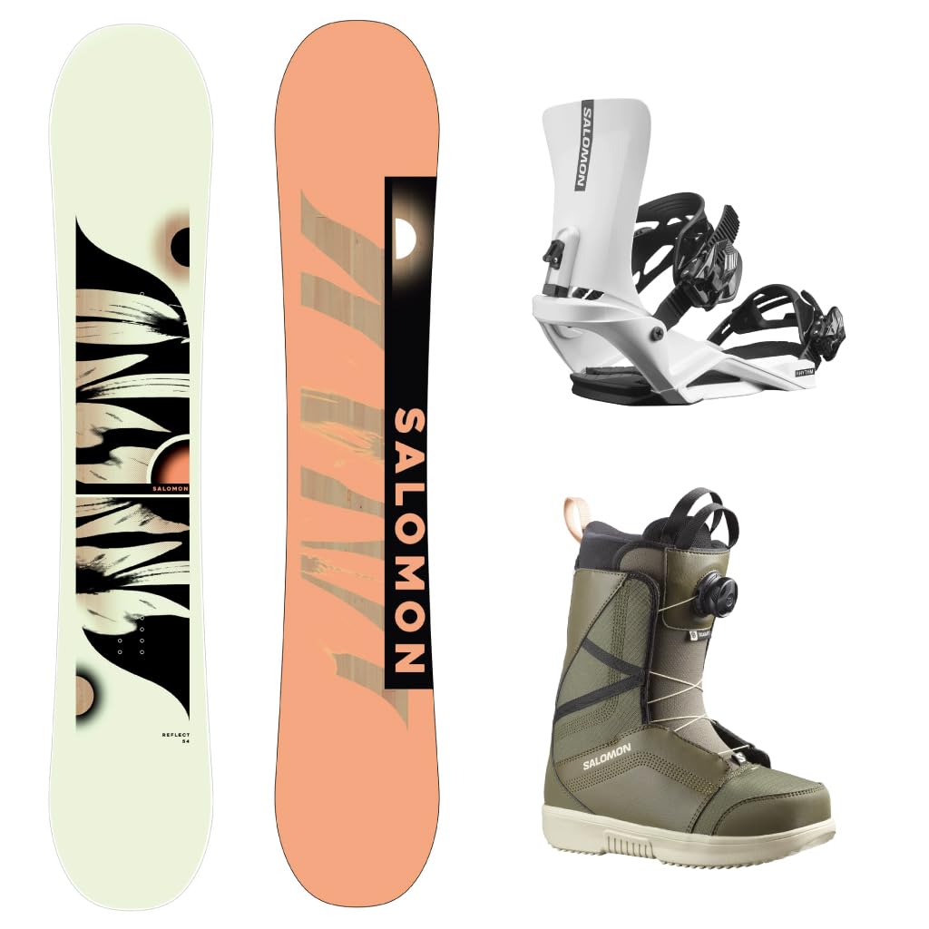 SALOMON(サロモン) スノーボード 板 レディース 3点 SALOMON DEELUX 