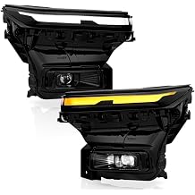 Compatible with 2024-2025 Chevy Traverse LS|LT|Z71 Factory Full LED Headlights Headlamps Pair Replacement Left+Right