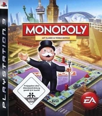 MONOPOLY STREETS PS3 PLAYSTATION 3 SONY SEUL MANUEL AUTHENTIQUE PAS DE
