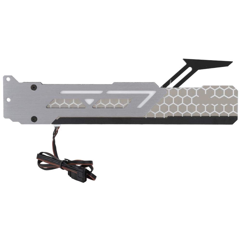 Zopsc LED Illuminated Graphics Card Graphics Card Holder Computer Support Holder GPU Support Frame U