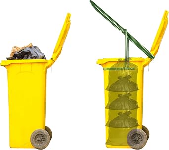 Trendi Rubbish Press | Heavy-Duty Waste Compressor for 60L, 120L, 240L Wheelie Bin Press | Increases Bin Capacity by 50% | Easy-to-Use Trash Compactor for Paper, Organic & General Waste