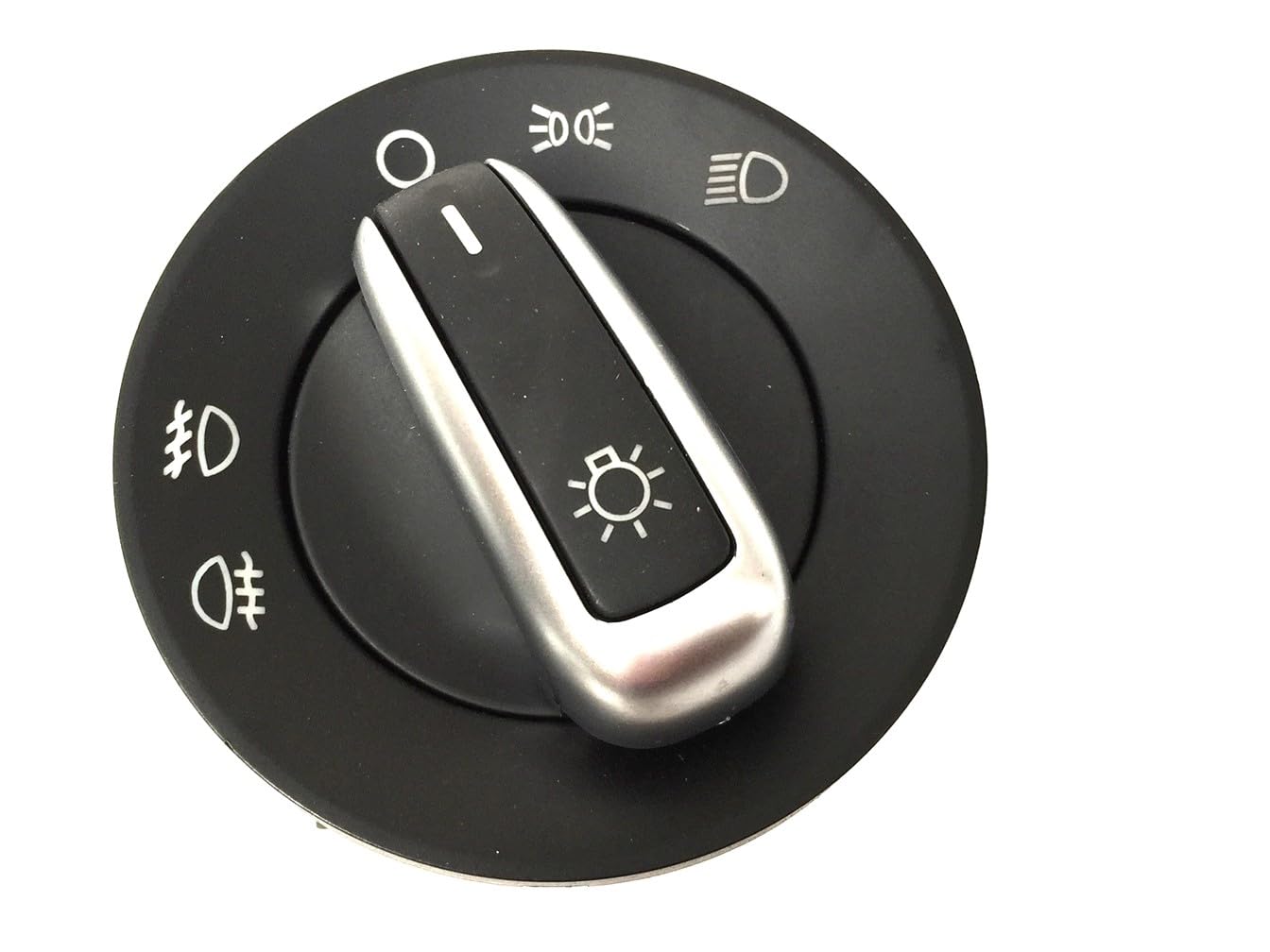 HZ-DESIGN Phares Antibrouillard Compléter Avec Abbiegelicht Et Interrupteur Chrome pour Rééquipement Compatible Avec VW T5 2009-2015
