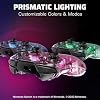 Controlador de Juego Inalámbrico RGB PDP Afterglow para Nintendo Switch 2, Lite | Nintendo Switch OLED, 2 Botones Traseros Programables, Batería Recargable de 40 Horas, Luces LED, Controles de Movimiento, Gamepad, Translúcido 6