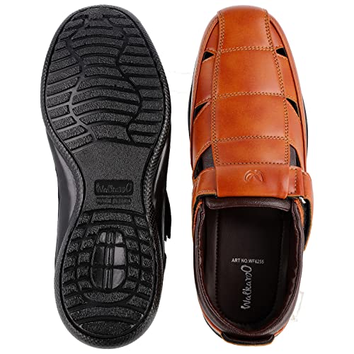 Image of WALKAROO mens Wf6255 Fisherman Sandal
