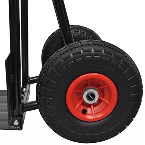 Diavolo di trasporto telescopico Metallo Rosso e