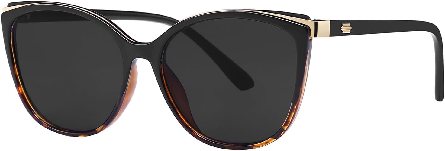 Colrea Trendy Cat Eye Sunglasses for Women Fashion Cateye UV400 Protection Glasses CL22017