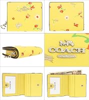 Amazon | [コーチ] 財布(二つ折り財布) FC8703 C8703 イエローマルチ